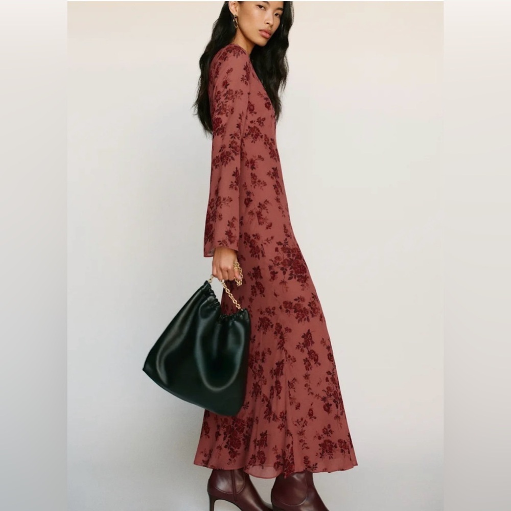NWT Reformation Dahlia Tote Bag - Picture 3 of 10
